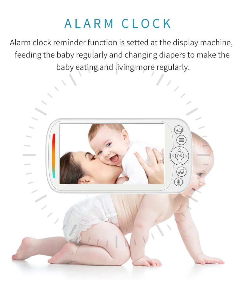 HD wireless baby care device voice intercom baby monitor